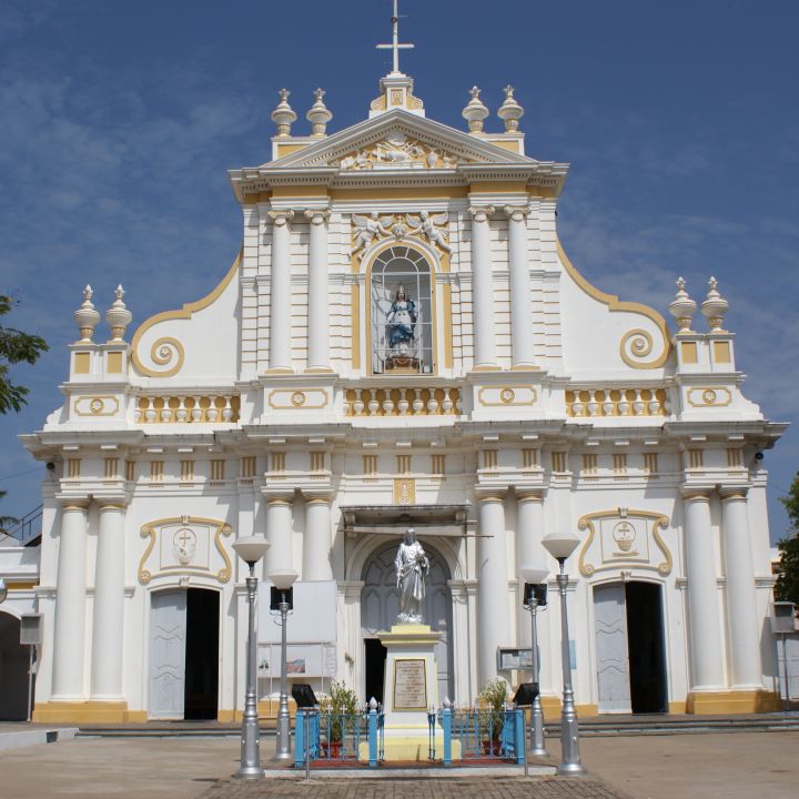 immaculate conception cathedra pondicherry tourism